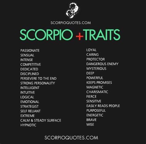 scorpio woman dating traits